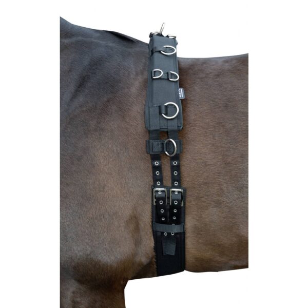 HKM Lunge roller with softopren padding - Surcingle Horse/Cob
