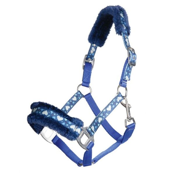 Pony Heart Halter - Blue