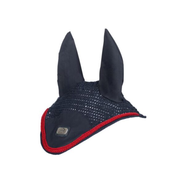 HKM EAR NET / BONNET RED OR NAVY FLY / SOUND PROTECTION - Image 2