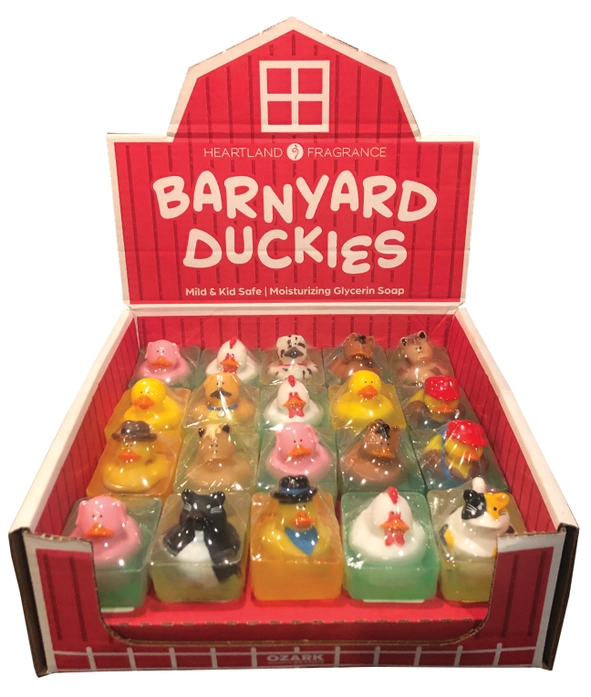 KIDS SOAP BARNYARD ANIMALS - ASSORTED